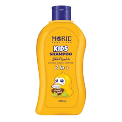 Morie Kids Shampoo 3-in-1 Coconut Splash Body Wash + Shampoo + Conditioner - 250ml