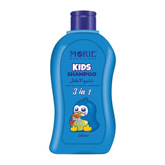 Morie Kids Shampoo 3-in-1 Fresh Ocean Body Wash + Shampoo + Conditioner - 250ml