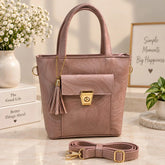 Women's Premium Marbled PU Leather Handbag