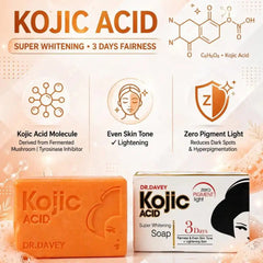 DR. DAVEY Kojic Acid Super Whitening Soap