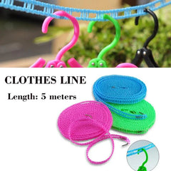 Cloth Line Hanging Rope - 5 Meter