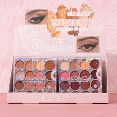 Hudamoji Fashion Eyeshadow Palette - 16 Colors
