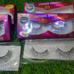 6D Eyelashes Pack of 2Pcs