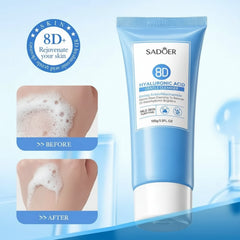 Sadoer 8D Hyaluronic Acided Gentle Cleanser Milk - 100g