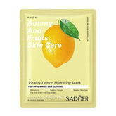 Sadoer Botany And Fruits Lemon Skin Beauty Face Sheet Mask - 25g