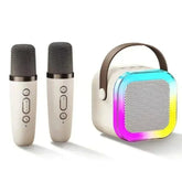 K12 Karaoke Portable Wireless Speaker With Dual Microphones