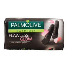 Palmolive Naturals Flawless Glow Soap, With Charcoal Powder - 145g