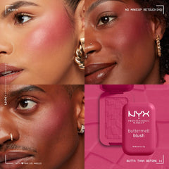 NYX Professional Makeup Buttermelt Blush - 5g