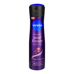 Nivea Pearl & Beauty 48H Lasting, Deodorant Body Spray For Women - 150ml