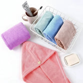 Hair Drying Towel Cap - Each