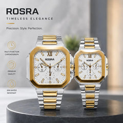 Rosra Timeless Elegance Chronograph Watch Set