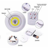 LED under-cabinet lights with a remote control