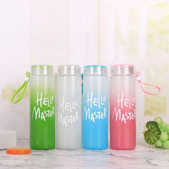 Hello Master Glass Water Bottle - 450ml