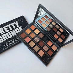 Hudamoji Pretty Grunge Eyeshadow Palette - 18 Colors