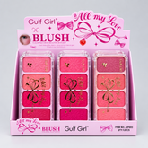 Gulf Girl All my Love Blush Palette - 4-Color
