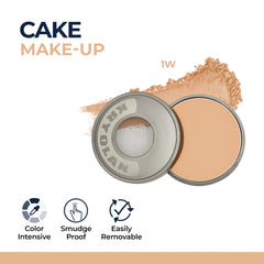 Kryolan Cake Makeup Wet and Dry Foundation and Face Powder