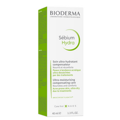 Bioderma Sebium Hydra Ultra-Moisturising Cream - Very Dry Acne Prone Skin - 40ml