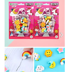 Unicorn Eraser Set
