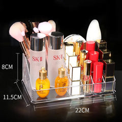 9 Grids Makeup Organizer Lipstick Jewellery Storage Box
