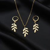 Leaf Chain Locket
