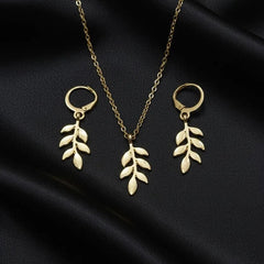 Leaf Chain Locket