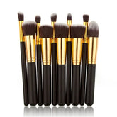 Yuwaku Makeup High Quality Brush - Pack Of 10