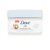 Dove Crushed Macadamia & Rice Milk Body Scrub - 225ml