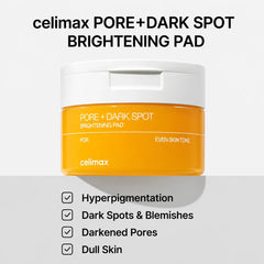 Celimax Pore + Dark Spot Brightening Pad - 40pcs