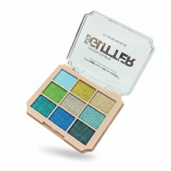 Msyaho Glitter Eyeshadow Palette - 9 Colors