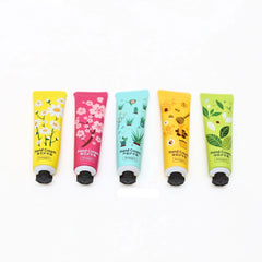5Pcs / Lot Plant Extract Fragrance Hand Cream Set