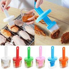 Silicone Oil Brush Bottle with Brush Oil Dispenser