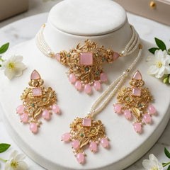 Turkish Choker Necklace Set – Beautiful Luxury Design