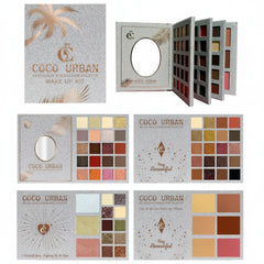 Coco Urban Eyeshadow Palette - 4 In One Book Style Makeup Kit