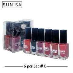 3 In 1 New Makeup Deal Kathleen 6 pcs Lip Liner Pencil +Sunisa 6pcs Nail Polish+96 pcs Fake Nails