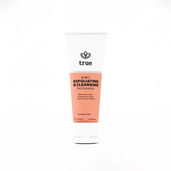 True Beauty 2 in 1 Exfoliating & Cleansing Facewash - 75ml