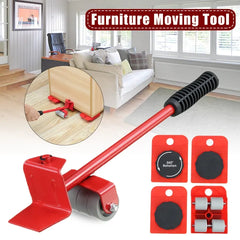 5 In 1 Moving Heavy Object Handling Tools