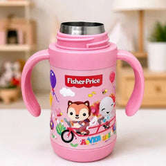 Fisher Price 3-in-1 Baby Insulated Straw Cup and Feeding Bottle Set-300ml