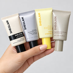 SHEGLAM Primer & Foundation Mini Set - Pack of 4