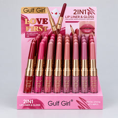 Gulf Girl 2-in-1 Lip Liner & Gloss
