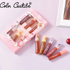 Color Castle Velvet Lip Gloss Pack of 6