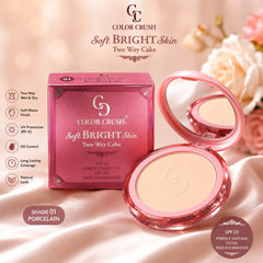 πΎππππ πΎππππ Soft Bright skin Two way cake Face Powder