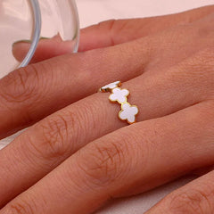 Stainless Steel Adjustable Ring – Minimalist Style with a Perfect Fit