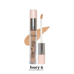 Warda Beauty Cakeless High Coverage Liquid Finish & Waterproof Concealer - 5.0ml