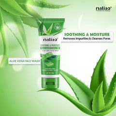 Maliao Soothing Aloe Vera Face Wash -130g