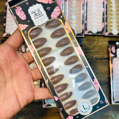 7To5 Talklee Matte Artifical Nails With Free Stickers