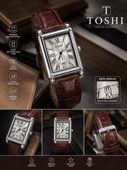 TOSHI Premium Rectangular Watch