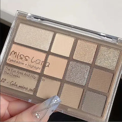 Miss Lara 12-Color Eyeshadow Palette