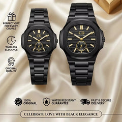 CD COLLECTION octagonal cases Couple Watches