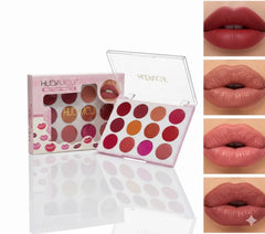 Hudamoji Matte Lip Palette - 12 Colors