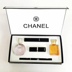 Chanel 5 In 1 Gift Set Makeup Perfume Box - Dubai - 100% Original Testers